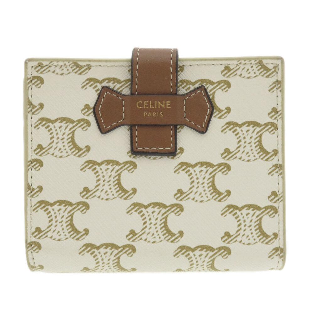 Celine Wallet Leather Bifold Macadam
